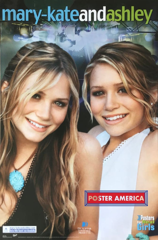 Mary-Kate And Ashley Olsen Vintage Personality Poster 22 X 34 Posters Prints & Visual Artwork