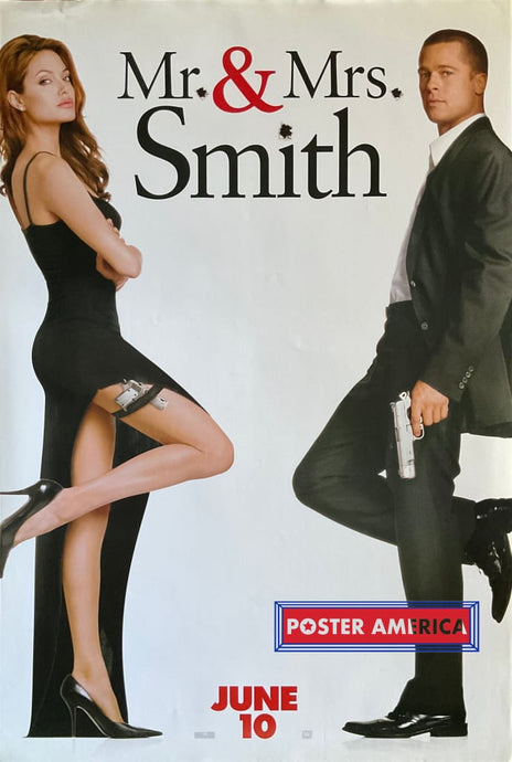 Mr. & Mrs. Smith One Sheet Movie Poster 27 X 40 One-Sheet