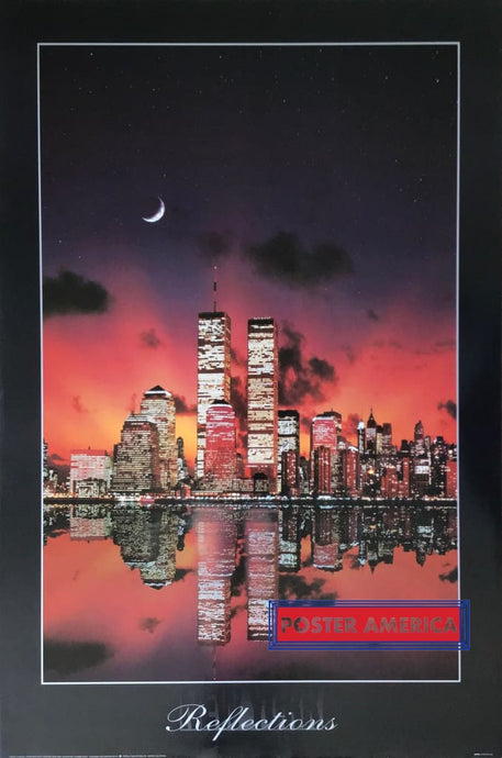 New York Reflections Poster 24 X 36 Posters Prints & Visual Artwork