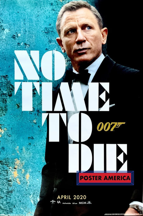 No Time To Die 007 James Bond Promo 24 X 36 Poster