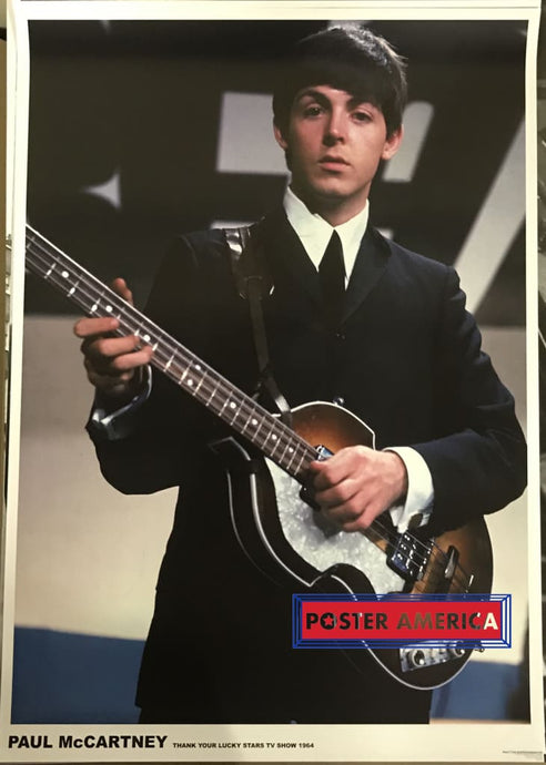 Paul Mccartney Thank Your Lucky Stars Show Poster 22 X 34