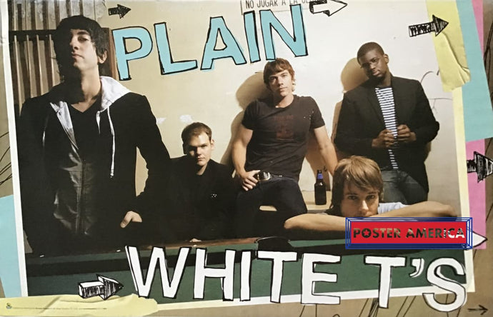 Plain White Ts American Rock Band Poster 22.5 X 34.5