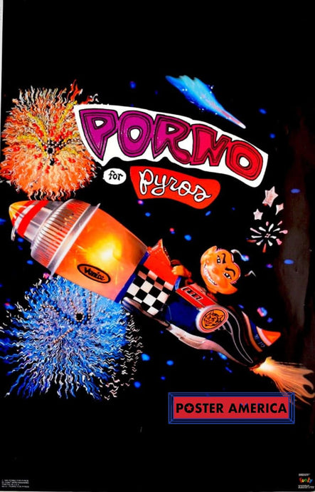 Porno For Pyros Original Album Promo Poster 22X34 1/2