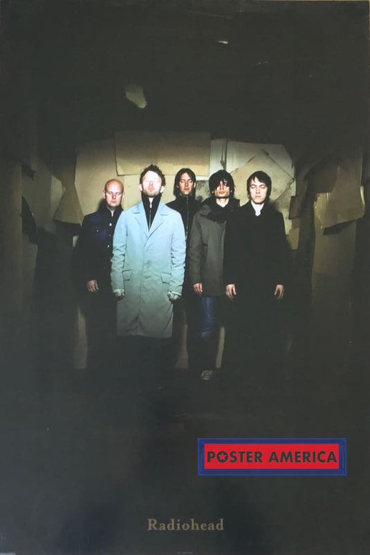 Radiohead Eyes Closed In The Spotlight Poster 24 X 36 Posters Prints & Visual Artwork