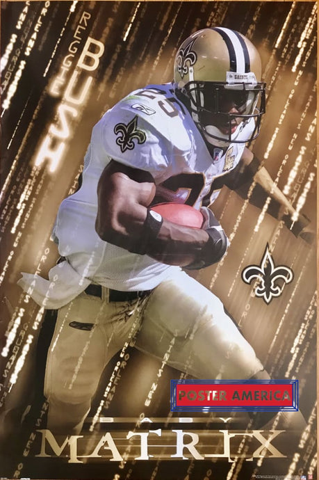 Reggie Bush Baby Matrix Football Poster 2006 22.5 X 33.5