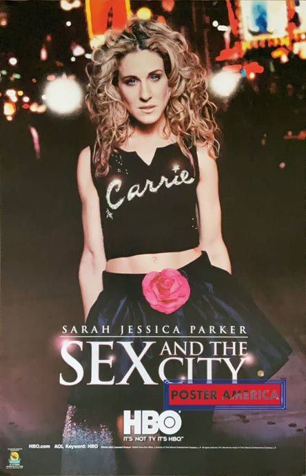 Sarah Jessica Parker Sex And The City Vintage 2002 Poster 22.5 X 34.5 Poster