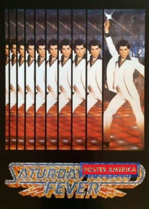 Saturday Night Fever Out Of Print Vintage Movie Poster 24 X 30