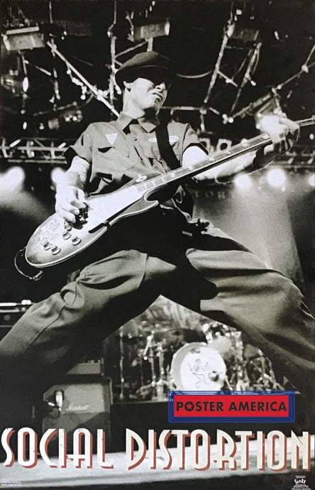 Social Distortion Mike Ness Vintage 2004 Poster 22.5 X 34.5