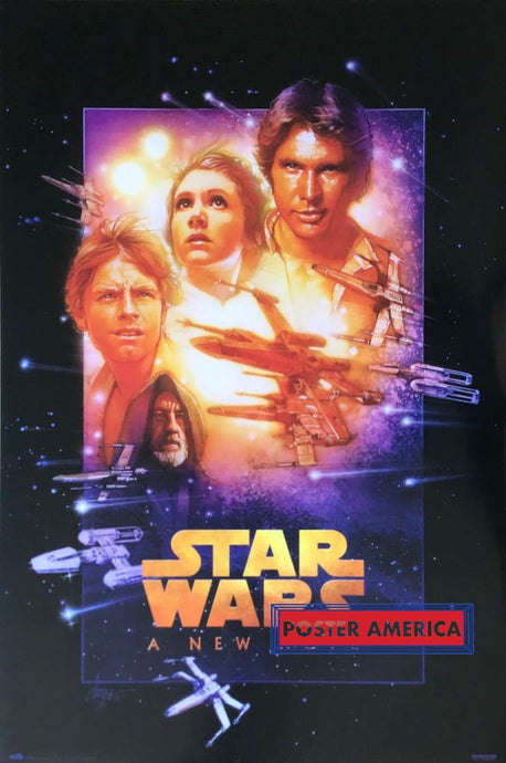 Star Wars A New Hope Movie Poster 24 X 36 Posters Prints & Visual Artwork