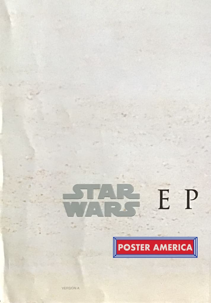 Star Wars Episode I Original Promotional Movie Poster 27 x 39 –  PosterAmerica