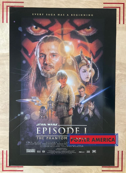 Star Wars Episode I The Phantom Menace One Sheet Movie Poster 27 X 40 One Sheet