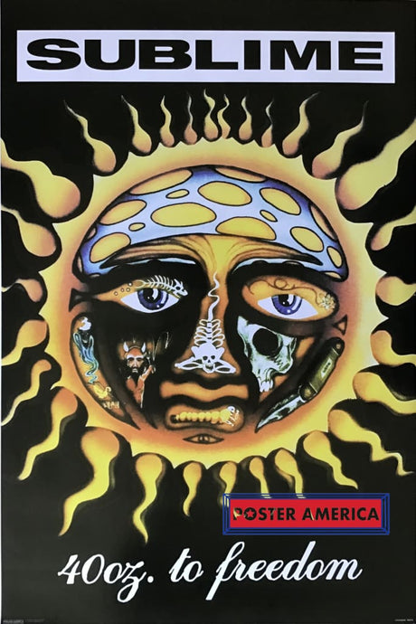 Sublime 40Oz. To Freedom Album Poster 24 X 36