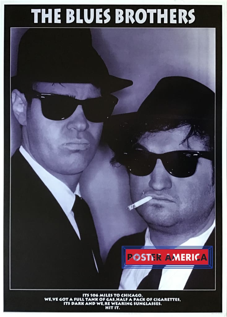 Load image into Gallery viewer, The Blues Brothers Black And White Movie Poster 25 X 35
