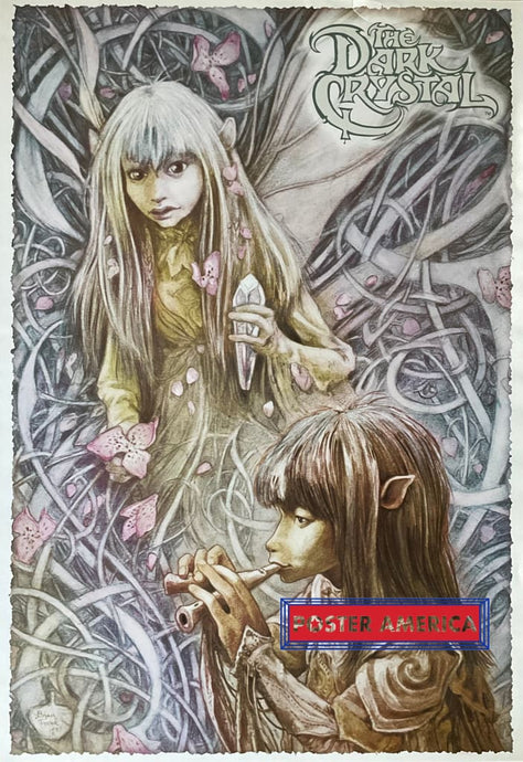 The Dark Crystal By Brian Froud Fairy Artwork Poster 24 X 36