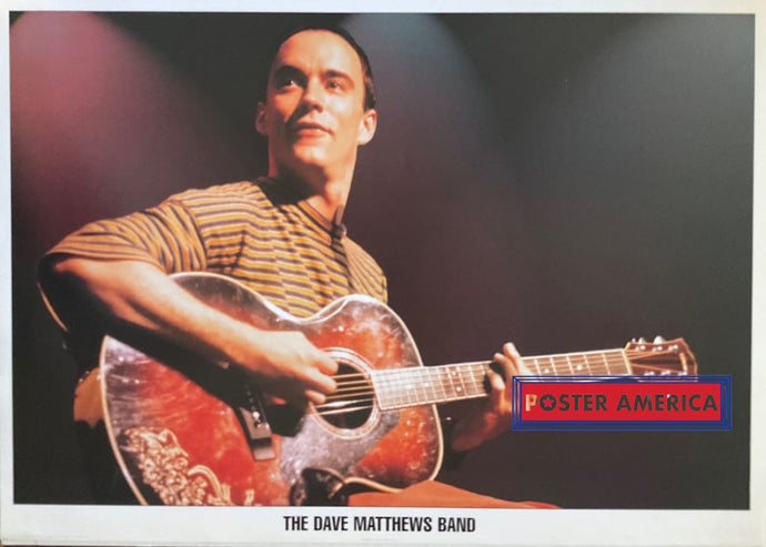 The Dave Matthews Band Horizontal On Stage Vintage 24 X 34 Poster Vintage Poster