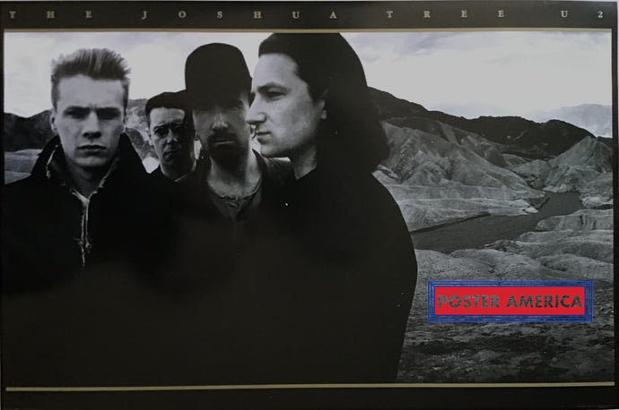 The Joshua Tree U2 Rock Band Black And White Poster 24 X 36