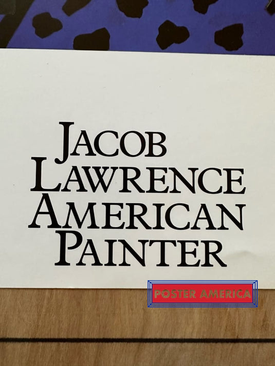 The Lovers By Jacob Lawrence An American Painter 22.5 X 26 Poster