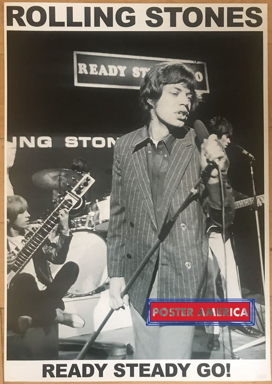 The Rolling Stones Ready Steady Go Poster Bbc 23 X 33