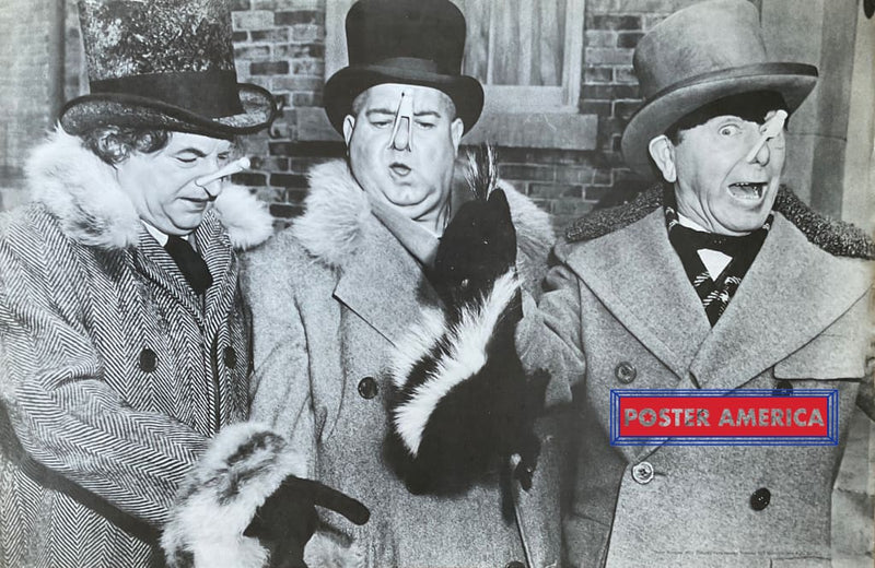 Load image into Gallery viewer, The Three Stooges Vintage Skunk Poster 26 X 40 Vintage Poster
