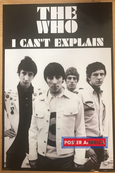 The Who I Cant Explain Out Of Print Poster 24 X 36 Vintage Poster