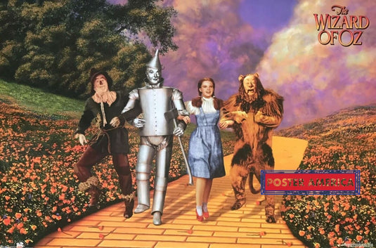 The Wizard Of Oz Out Print Rare 1996 Poster 24 X 36