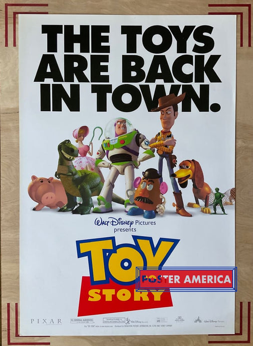 Toy Story Original Double Sided One Sheet Poster 27 X 40 One-Sheet