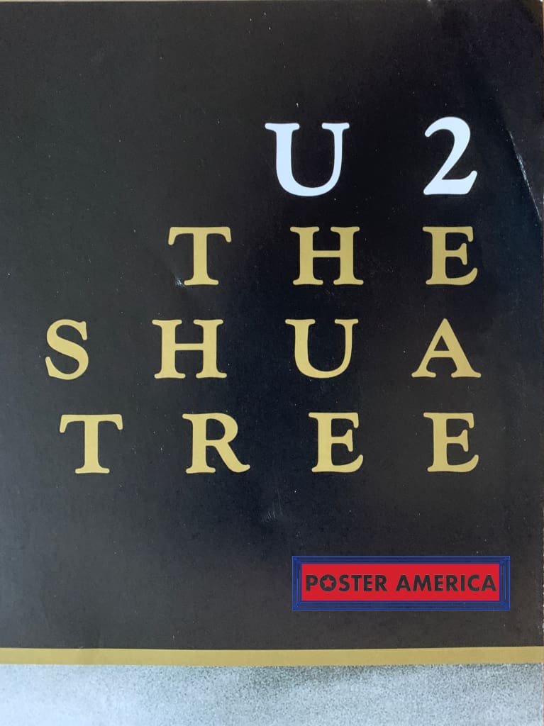 Load image into Gallery viewer, U2 The Joshua Tree Album Cover Out Of Print 24 X 34 Poster
