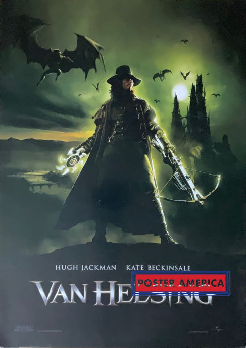 Van Helsing Starring Hugh Jackman And Kate Beckinsale 2004 Poster 24 X 34