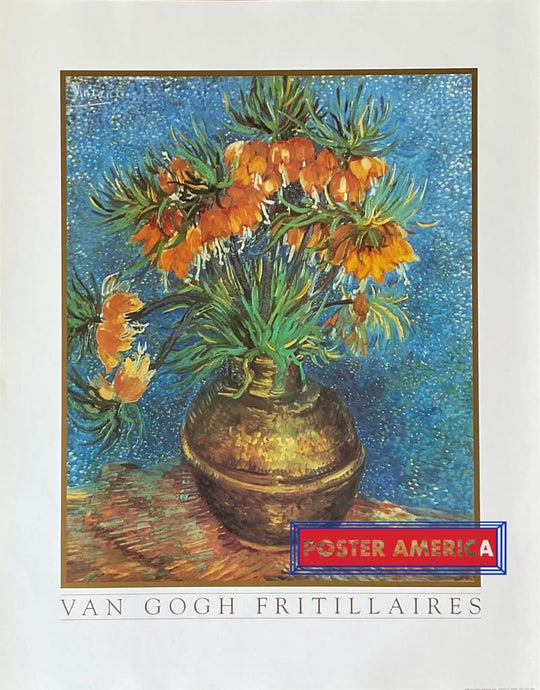 Xxx - Vincent Van Gogh Fritillaires Vintage Art Print 22 X 28 Posters Prints & Visual Artwork