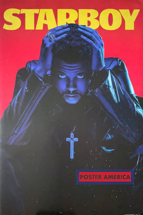 Weeknd Starboy Album Cover Poster 24 X 36