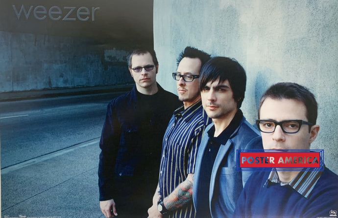 Weezer Band Shot Rare Poster 23 X 34