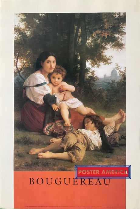 William Bouguereau Rest Art Poster 24 X 36