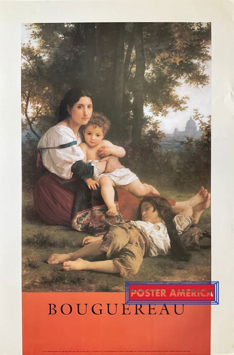 William Bouguereau Rest Art Poster 24 X 36