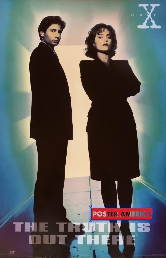 Load image into Gallery viewer, X-Files The Truth Is Out There 1995 Of Print Poster 23 X 35
